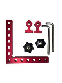 Positioning Squares Right Angle Clamps - Aluminum Alloy Fixing Clip Woodworking Corner Clamping Square Tool, Clamps For Woodworking - multicolor - View 2