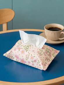 SHEIN 1-Piece Paper Towel Cover Paper Towel Bag Paper Drawing Bag Fabric Car Paper Bag Home Storage Paper Towel Bag - Multicolor - View 8