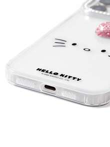 HELLO KITTY AND FRIENDS | SHEIN 卡通圖案透明鑽飾手機殼 防摔保護 11-17 手機殼 - 彩色 - 查看 5