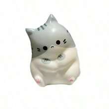 MINKOJA 猫咪套装，柔软硅胶可爱小猫咪，顶级减压玩具，男女老少皆宜的独特礼物，动物造型橡皮泥捏捏乐玩具，派对小礼物，青少年圣诞袜填充物 - 彩色 - 查看 14