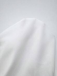 SHEIN Franclia 女士休闲简约撞色修身长裤，适合夏季日常穿着 - 黑與白 - 查看 8