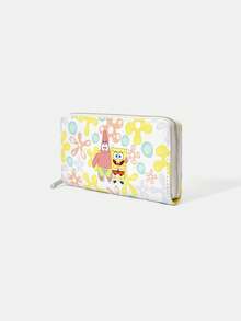 SpongeBob SquarePants | SHEIN Full Of White Background Pie Stars - White background - View 2