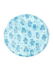 SHEIN X Care Bears 女款連體髮帽與頭巾帽 - 淺藍色 - 查看 4