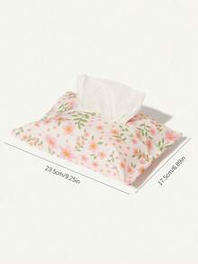 SHEIN 1-Piece Paper Towel Cover Paper Towel Bag Paper Drawing Bag Fabric Car Paper Bag Home Storage Paper Towel Bag - Multicolor - View 3
