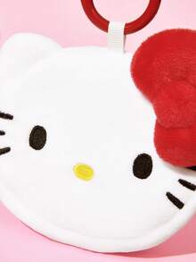 HELLO KITTY AND FRIENDS | SHEIN 1個可愛卡通零錢包，立體造型，可收納硬幣、卡片、鑰匙等小物，可掛在包包上 - 白色 - 查看 5