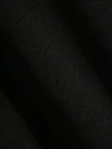 SHEIN 青少年男孩灰色花卉雙層領廓形運動衫，休閒學院風，舒適時尚，極簡百搭，柔軟面料，適合日常穿著、學校、旅行、戶外運動，四季皆宜 - 彩色 - 查看 8