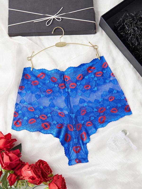 Divavoom 1pc Fashion Lace Women's Boxer Briefs