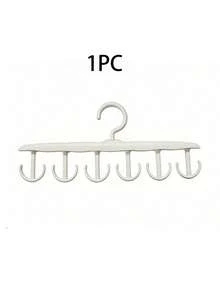 1/2PCs Durable Multi-Hook Hanger For Wardrobe Finishing And Clothes Drying Can Be Used To Store Underwear, Stockings, Ribbons, Hats And Other Purposes - Multicolor - View 11