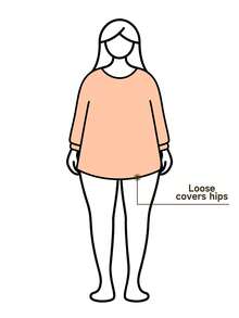 CosyJoli Plus Size Casual Lace-Up Ruffle Patchwork Textured Fabric V-Neck Long Sleeve Shirt Fall - Brown - View 5
