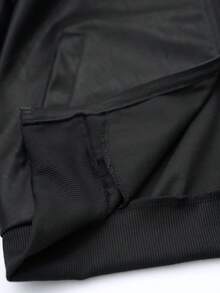 STEELVANCE Chaqueta versátil de moda de otoño para hombres - Negro - Ver 5