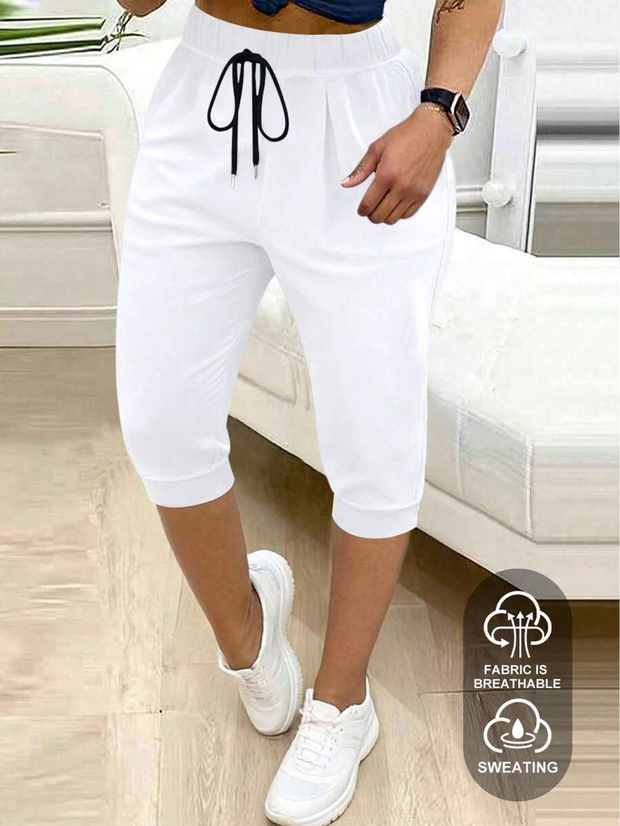 SHEIN LUNE Vacation Outfits,Spring,Resort Wear Women,Spring Outfits For Women - White - View 1