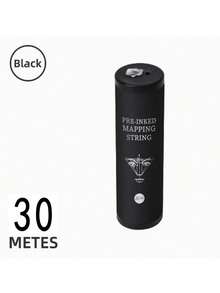 1 pieza Hilo de mapeo para microblading blanco/negro/rosa, marcador de cejas pre-entintado para maquillaje permanente, hilo de posicionamiento de cejas - Multicolor - Ver 7