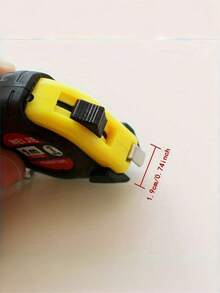 5Pcs Mini Retractable Tape Measure With Keychain, Compact Portable Measuring Tape With Lock Brake, Metal Tape Body, Metric & Inch Dual Scale, For Daily Use, Fitness, Home & Campus - Multicolor Measuring Tape - View 7