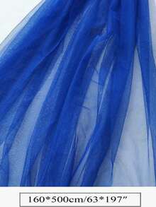 1件 160 * 500cm 柔軟六角形網布，多色婚禮派對裝飾布料，蓬蓬裙DIY服裝布料 - 彩色 - 查看 12
