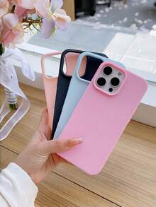 Ultra Thin Liquid Silicone Phone Case Slim Fit Soft TPU Bumper Cover Shockproof Anti Scratch No Lint Non Stick - Multicolor - View 4