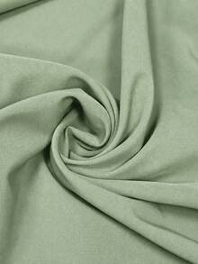 INAWLY Women's Solid Color Backless Casual Spaghetti Strap Summer Dress - Army Green - View 5