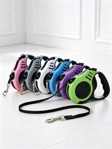 Retractable Pet Leash, Automatic Retracting Dog Leash With Bone Shaped Handle, Outdoor Walking Lead For Small & Medium Dogs, Anti-Lost Design - Multicolor - View 5