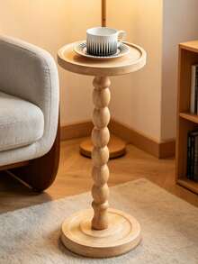 A Wooden Side Table For Sofas, A Luxurious Side Table Blending Modern And Vintage Styles, Also Serving As A Coffee Table, Small Balcony Table And Entryway Greeting Table. It Is An Upscale Gift Ideal For Friends Who Have Just Moved Into A New Home - Multicolor - View 10