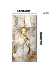 22Pcs 30Pcs 3D Marble Ceramic Tile Wall Sticker Thick Self Adhesive PVC Wall Panel Strong Backing Waterproof Peel And Stick For Kitchen Bathroom Living Room Splashback Renovation Home Decor Removable Wallpaper - multicolor - View 13