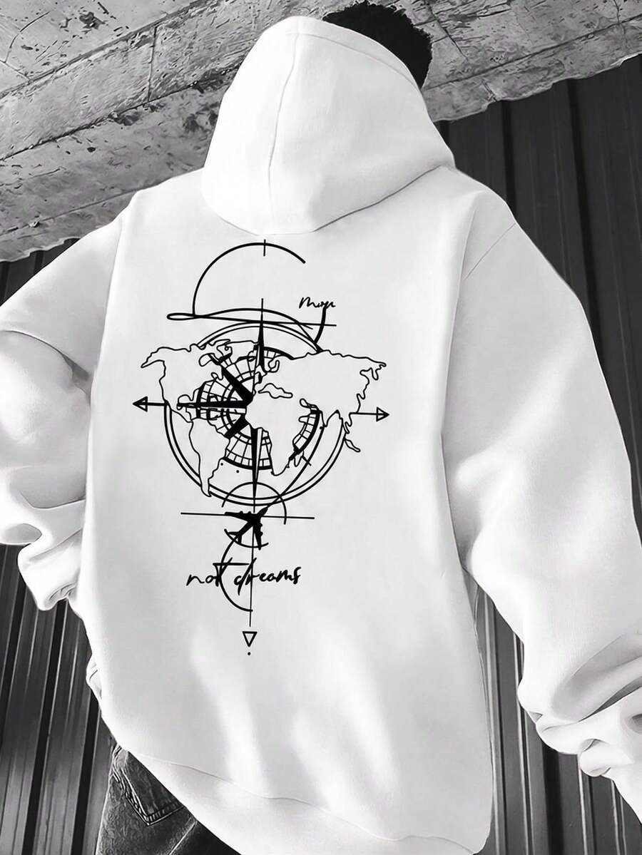Men Hoodies - White - View 1