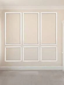 Versatile European French Self Adhesive Wall Decorative Trim Molding TPE Flexible Waterproof Moistureproof Scratchproof Easy Clean No Trace Removable Bendable Edge For TV Background - one size fits all - View 8