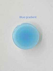 Round Gradient Epoxy Gel Phone Grip Stand, Collapsible Telescopic Desk Holder, Self-Adhesive Portable Universal Stand - Multicolor - View 3
