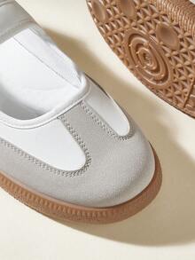 CUCCOO EASI Women's Casual Versatile Simple Commuter Shoes For Christmas - White grey 1 - View 9