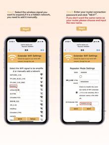 Teckwe Repetidor Extensor WiFi, Amplificador de Señal Inalámbrica con Doble Antena, Amplificador de Rango WiFi Enchufable a la Pared para el Hogar, Elimina Zonas Muertas - Negro - Ver 9