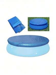 1PC Pool Cover Heavy Duty Dustproof Rainproof Outdoor Ground Sheet Bubble Thermal Insulation Protective Pool Liner For Swimming Pool Summer Winter Outdoor Patio Backyard Garden Pool Accessories - Multicolor - View 4