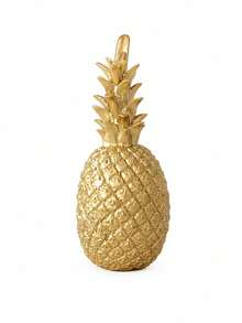 Cirelle 1Pc Minimalist Pineapple Sculpture Ornament, Modern Fruit Shape Tabletop Figurine, Modern Aesthetic Desk Decor, Simple Tabletop Decor, Neutral Home Decor,For Apartment Office Bookshelf - default - View 9