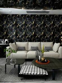 22Pcs 30Pcs 3D Marble Ceramic Tile Wall Sticker Thick Self Adhesive PVC Wall Panel Strong Backing Waterproof Peel And Stick For Kitchen Bathroom Living Room Splashback Renovation Home Decor Removable Wallpaper - multicolor - View 5