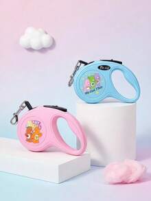 Care Bears X PETSIN 1件裝 3米伸縮式寵物狗牽繩 耐磨防斷 舒適握感 防滑輕便 便攜式 適合室內外散步旅行 全季節適用 小型犬中型犬 日常遛狗裝備 熱門寵物配件 - 彩色 - 查看 1