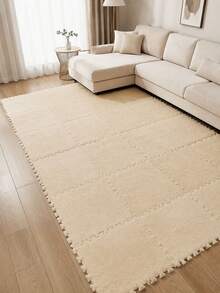 2/6/10/20/50pcs Spliced Floor Mats, Modern Minimalist Interlocking Foam Mats, Non-Slip And Easy-To-Clean Interlocking Carpets, Stain-Resistant Spliced Floor Mats, Suitable For Home Floor Decoration In Living Rooms - multicolor - View 6