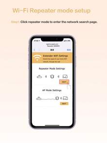 Teckwe Repetidor Extensor WiFi, Amplificador de Señal Inalámbrica con Doble Antena, Amplificador de Rango WiFi Enchufable a la Pared para el Hogar, Elimina Zonas Muertas - Negro - Ver 8