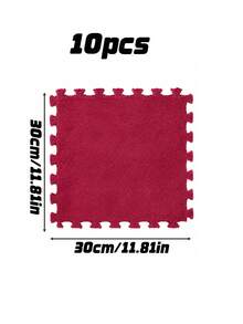 2/6/10/20/50pcs Spliced Floor Mats, Modern Minimalist Interlocking Foam Mats, Non-Slip And Easy-To-Clean Interlocking Carpets, Stain-Resistant Spliced Floor Mats, Suitable For Home Floor Decoration In Living Rooms - multicolor - View 8