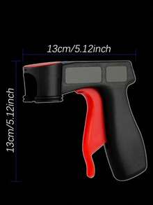 6PCS Portable Spray Paint Gun Handle Tool Adjustable Nozzle Extension Tube Anti For Furniture Wall Car Bicycle Home DIY Art Craft Renovation Project Indoor Outdoor Use Easy Operation Gift For Handyman Painter Spraying Accessory - Multicolor - View 3