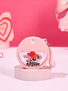 THE POWERPUFF GIRLS X POKOJA LAND 1個 30ml 動漫主題迷你噴霧瓶，可重複使用空細霧噴頭，附掛繩孔，防漏旅行收納瓶，三色可選，適合旅行、健身房、辦公室，粉絲趣味禮物 - 彩色 - 查看 13