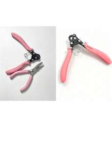Round Nose Plier-Available In Various Sizes Including 1.5mm, 2.25mm, And Round Nose Pliers. The Round Nose Design And Ergonomic Handle Provide A Comfortable Grip, Making It Convenient. Compatible For Use With 18-26 Gauge Craft Wire. - pink - View 2
