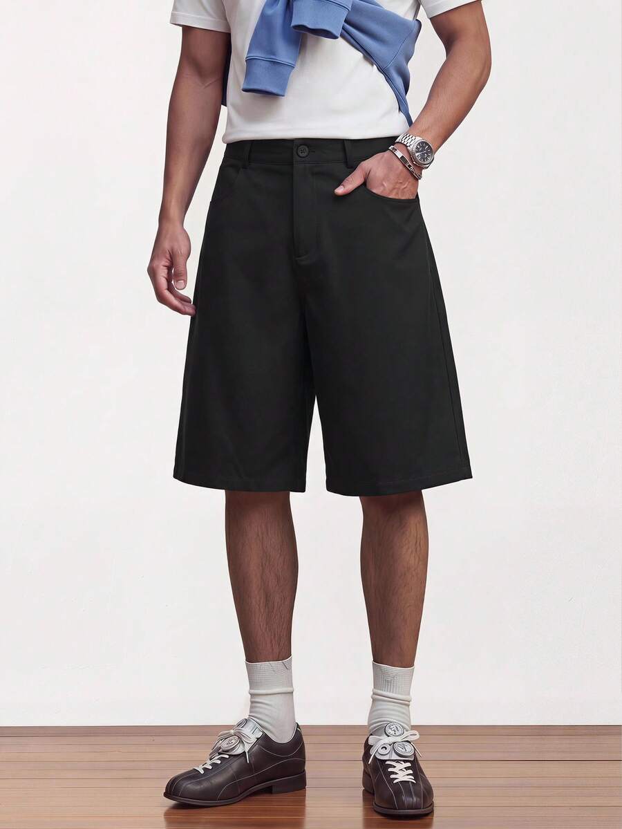 SWAVVY Men Shorts - Black - View 1