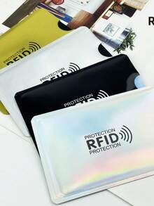 全息 RFID 防盜刷卡套，防消磁鋁箔卡夾，身分證與銀行卡防盜刷保護套 - 查看 3