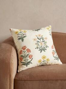 1pc Decorative Pillow Cover, Hidden Zipper Design, Suitable For Living Room, Dining Room And Bedroom Decor, Soft And Comfortable, Minimalist Style - Multicolor - View 4