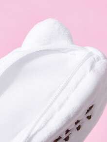 HELLO KITTY AND FRIENDS | SHEIN 1個可愛卡通零錢包，立體造型，可收納硬幣、卡片、鑰匙等小物，可掛在包包上 - 白色 - 查看 6