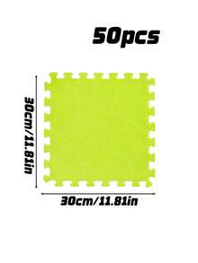 2/6/10/20/50pcs Spliced Floor Mats, Modern Minimalist Interlocking Foam Mats, Non-Slip And Easy-To-Clean Interlocking Carpets, Stain-Resistant Spliced Floor Mats, Suitable For Home Floor Decoration In Living Rooms - multicolor - View 9