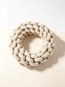 PETSIN Pet Hemp Rope Woven Pet Rope Knot Toy; Durable Chew Toy For Teething And Cleaning Teeth; Tug-Of-War Rope For Small And Medium-Sized Dogs And; Indoor And Outdoor Boredom-Relieving Chewing And Training Dog Toy. - Multicolor - View 17