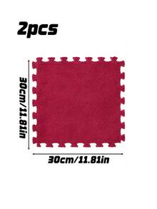 2/6/10/20/50pcs Spliced Floor Mats, Modern Minimalist Interlocking Foam Mats, Non-Slip And Easy-To-Clean Interlocking Carpets, Stain-Resistant Spliced Floor Mats, Suitable For Home Floor Decoration In Living Rooms - multicolor - View 10