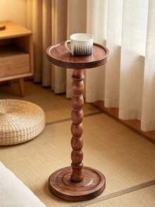 A Wooden Side Table For Sofas, A Luxurious Side Table Blending Modern And Vintage Styles, Also Serving As A Coffee Table, Small Balcony Table And Entryway Greeting Table. It Is An Upscale Gift Ideal For Friends Who Have Just Moved Into A New Home - Multicolor - View 7