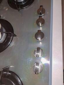 4 Buah Tombol Kompor Gas 6MM/8MM Warna Perak, Tombol Kompor Gas Universal, Tombol Kompor Gas Logam untuk Kompor Dapur, Kompor Gas, Oven, dan Kompor Tanam - Perak - View 5