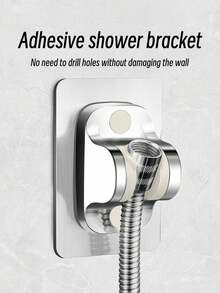 1PC High Pressure 5-Mode Handheld Shower Head With Stainless Steel Hose & Adjustable Bracket, Bathroom Accessory For Home Fall Decor - multicolor - View 8