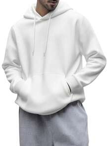 Men Hoodies - White - View 2