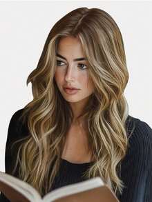 Clip In Hair Extensions Real Human Hair, Remy Human Hair Extensions Clip Ins For Women, Natural Human Hair, 70-120g 7Pcs - S4/27/4 - View 4